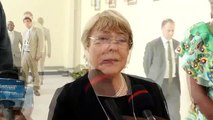 Michelle Bachelet a insisté sur les enquêtes sur les crimes commis à Djugu