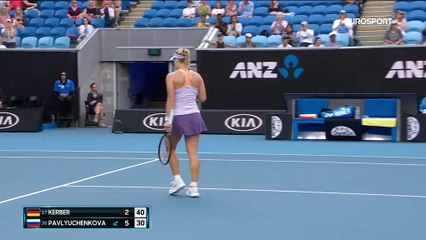 Pavlyuchenkova - Kerber : Le résumé