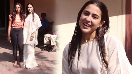 Sara Ali Khan का पोस्ट वर्कआउट लुक, Gym से ऐसे निकली सारा; Watch Video | FilmiBeat