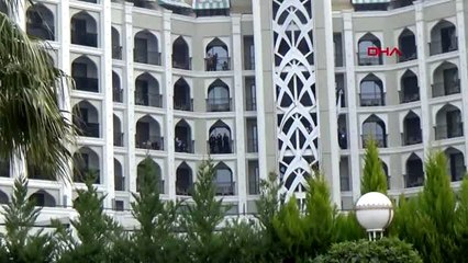 Antalya'da, 5 yıldızlı otelin kazan dairesinde yangın