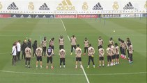 El Real Madrid guarda un minuto de silencio en memoria de Kobe Bryant