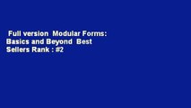 Full version  Modular Forms: Basics and Beyond  Best Sellers Rank : #2