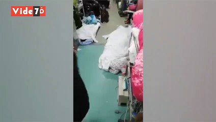جثث ومصابون فى طرقات المستشفيات.. فيديو مرعب لضحايا كورونا فى الصين