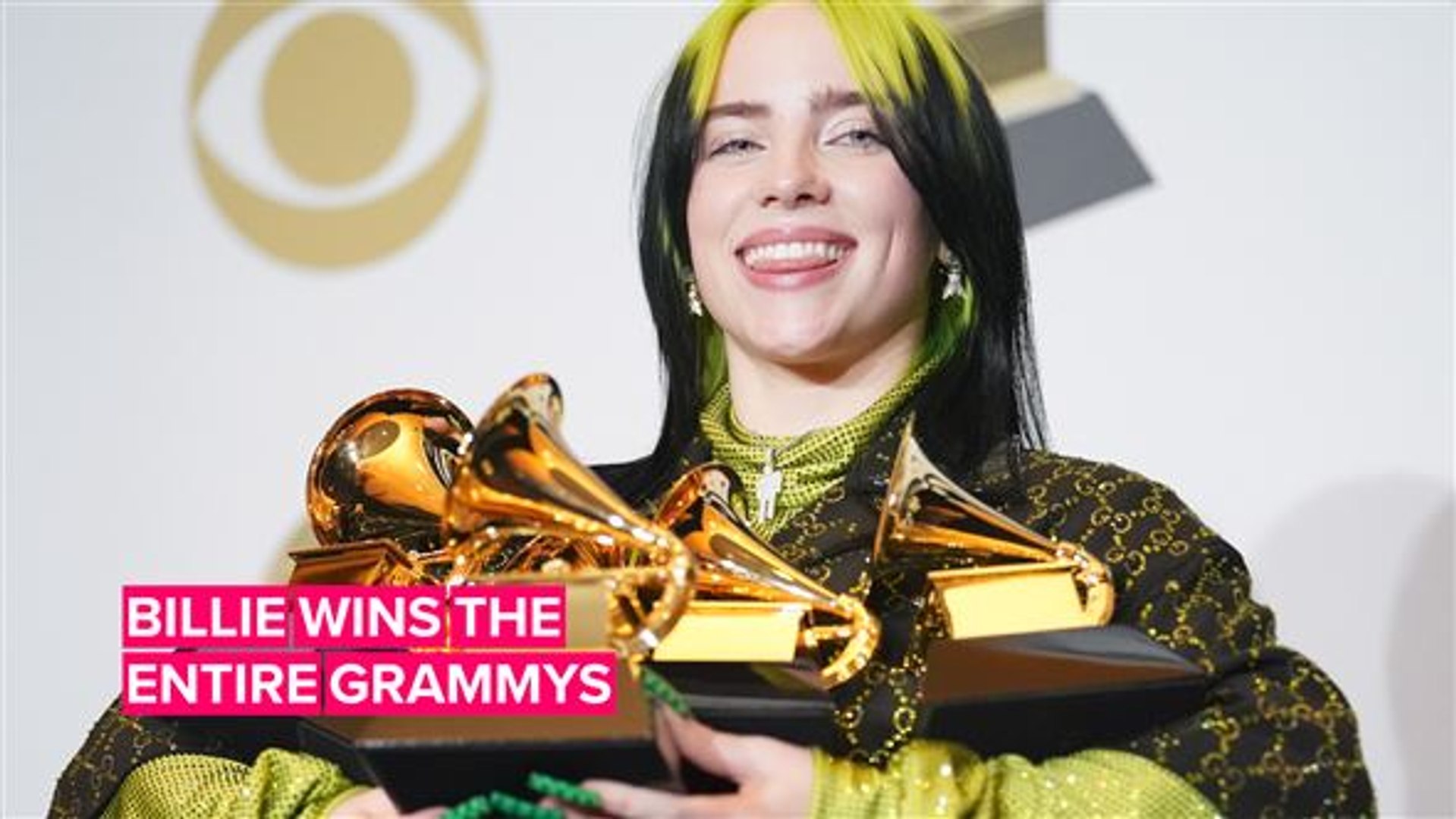 ⁣All the ways Billie Eilish made history at the Grammys