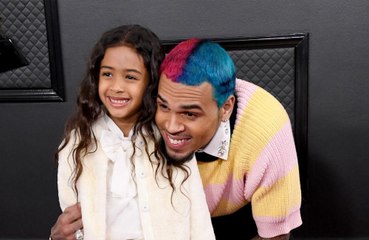 Chris Brown among stars taking kids to Grammys