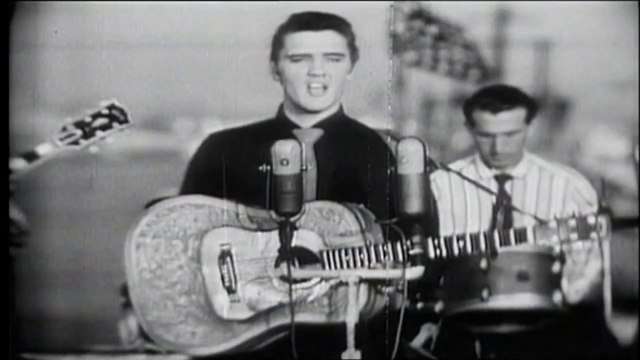 Elvis Presley Blue suede shoes April 3, 1956