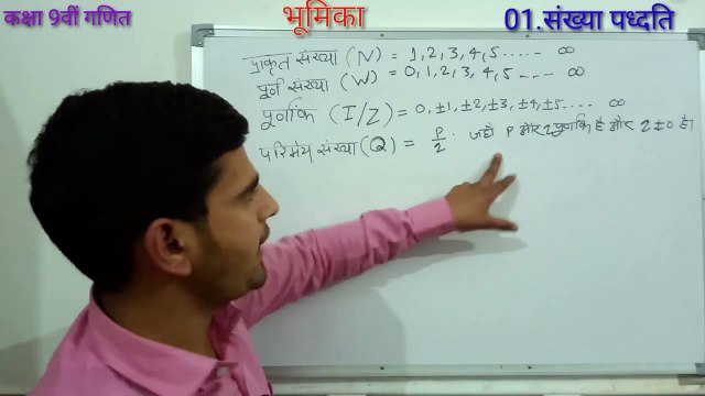 9th Class Maths Ncrert Chapter 1 Number system (संख्या पद्धति) solution of Exercise 1.1 (lecture 01) ( 720 X 720 )