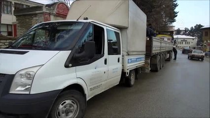 Karabük'ten Elazığ'a yardım tırı gönderildi