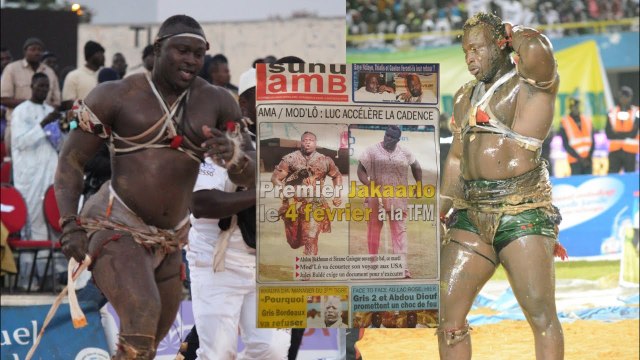 Premier face-à-face Modou Lô vs Ama Baldé le 4 février à la TFM... revue de presse Lutte TV
