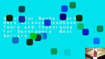 About For Books  Python Data Science Handbook: Tools and Techniques for Developers  Best Sellers