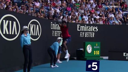 Le Top 5 de lundi : De Monfils à Halep, les points de folie ont plu sur Melbourne
