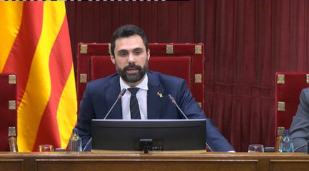 Torrent constata que Torra ya no es diputado