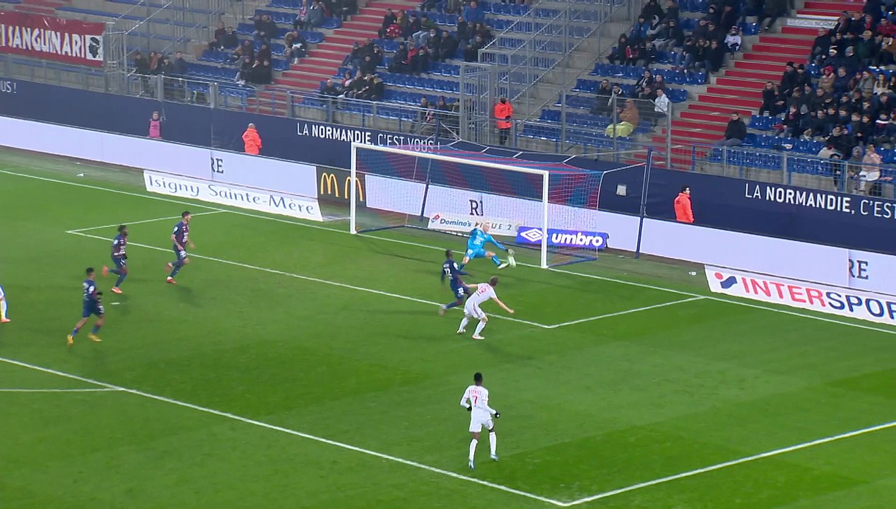 Les 7 arrêts de Rémy Riou lors de SMCaen / AC Ajaccio