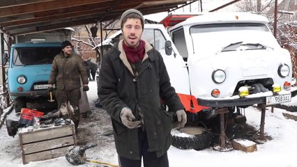 UAZ 452 Faster Axles & Fixing Gearbox - Ep 206