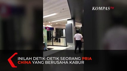 VIRAL! Warga China Ini Berusaha Kabur Bersama Anaknya yang Diduga Terkena Virus Corona