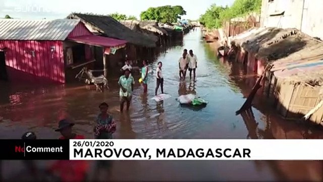 Torrential rain triggers deadly flooding in Madagascar