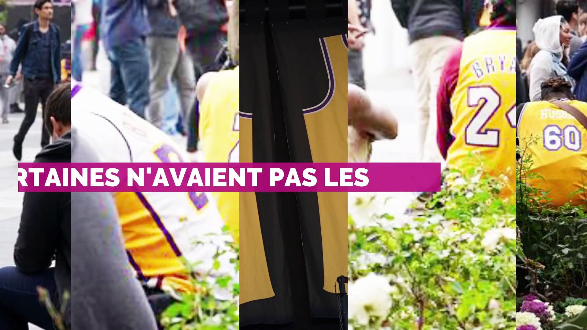 ⁣Mort de Kobe Bryant : Neymar, Tony Parker, Christina Milian... les stars sous le choc