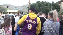 Kobe Bryant's death: Lakers fans pay tribute in Los Angeles