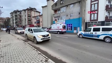 Irmak kenarına yuvarlanan kişi yaralandı