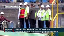 Jokowi Tinjau Kapal Selam Buatan Indonesia