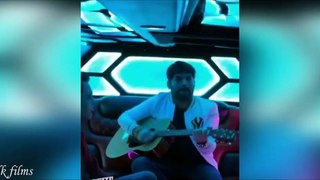 Comedian Kapil Sharma PLAYING GUITAR & singing after the Show | Dubai 2020