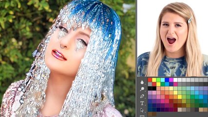 Meghan Trainor Photoshops Herself Into 5 Different Looks