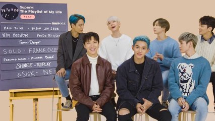 SuperM Creates the Playlist of Their Lives