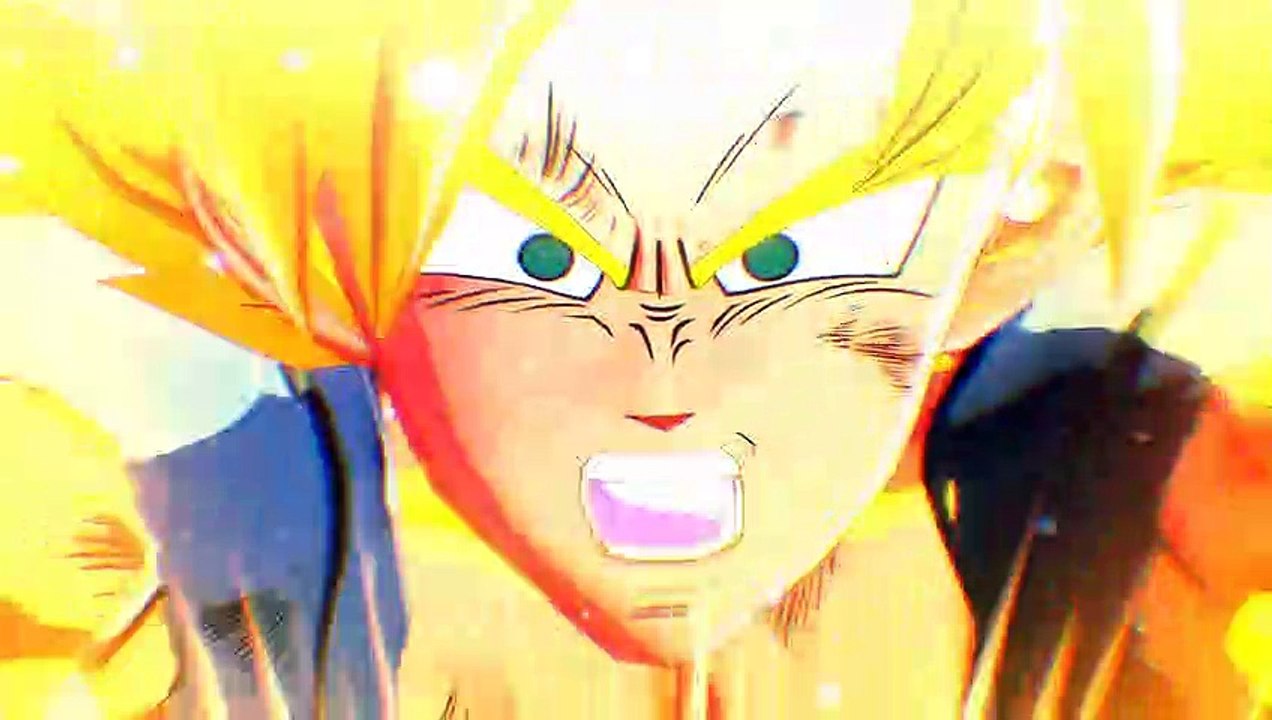 Goku vs Kid Buu (No music Version) English Dub