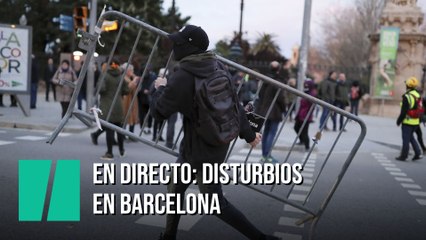 EN DIRECTO: Vuelven los disturbios a Barcelona