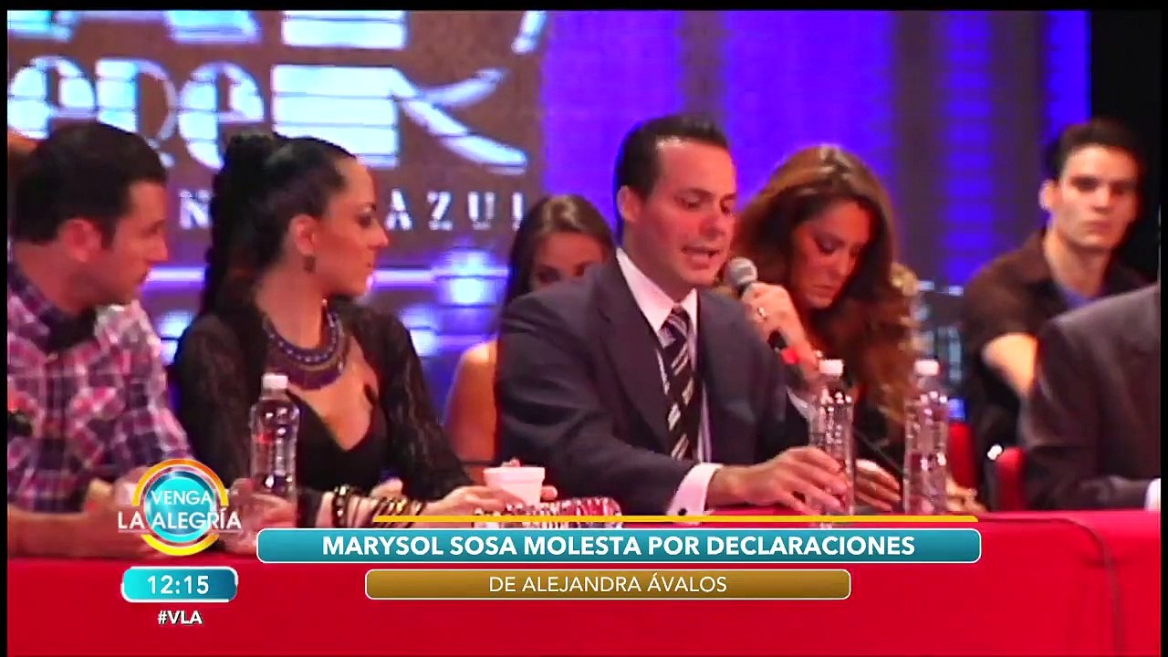 ¡Marysol Sosa reacciona molesta a las declaraciones de Alejandra Ávalos! | Venga La Alegría