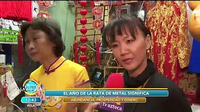 ¡Así le dieron la bienvenida en México al Año Nuevo Chino! | Venga La Alegría