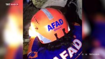 AFAD ekiplerinin 12 yaşındaki Emir'i kurtarma çabası kamerada