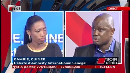 SOIR D'INFO - Francais - Pr : NDEYE ARAME TOURÉ - 27 Janvier 2020