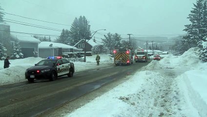 Incendie dans un poulailler à Saint-Jacques