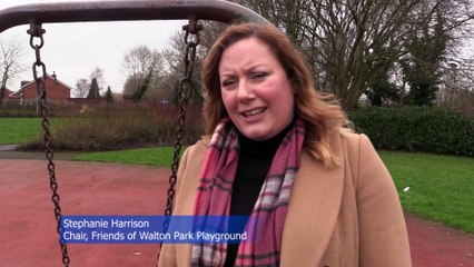 The South Ribble playground where kids have to queue to use its only swing