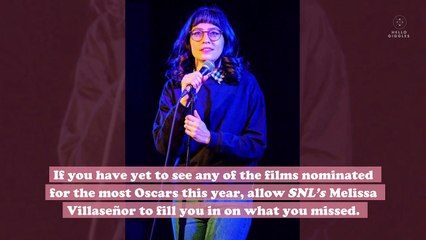 Melissa Villaseñor hilariously called out the Oscars with her “White Male Rage” songs on SNL