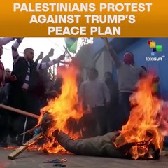 Palestinians Protest Against Trump’s Peace Plan
