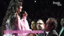 Camila Cabello Brings Her Dad to 2020 Grammys — and Performs an Emotional Song Dedicated to Him