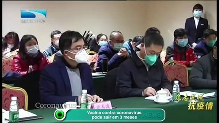 Vacina contra coronavírus pode sair em 3 meses