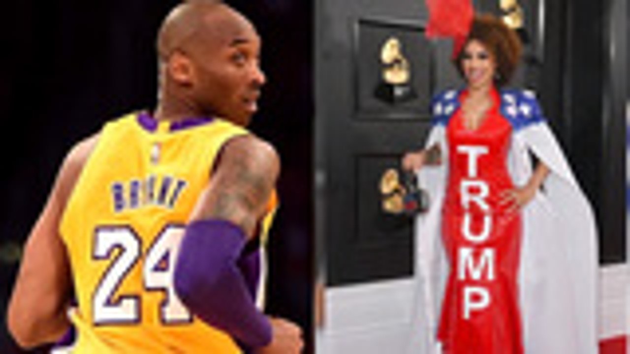 Joy Villa Makes Political Statement at Grammys,  Grammys Remember Kobe & More | THR News