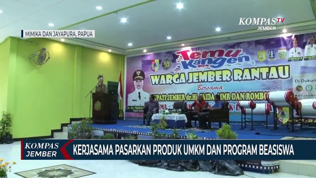Bupati Faida Bertemu Warga Jember Di Papua