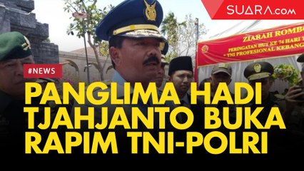 Buka Rapim TNI-Polri, Panglima Hadi Tjahjanto Nyanyi Lagu Scorpion