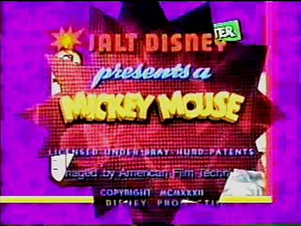 Mickey Mouse - Mickey's Nightmare  (1932)