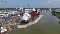 Big Ship Launch Compilation   12 Awesome Ship Launches, Fails and Close Calls