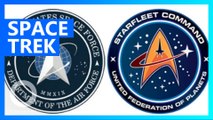 US Space Force logo boldly goes when others have gone before