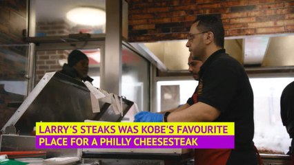 Kobe Bryant's favourite restaurant Larry's Steaks honours NBA legend