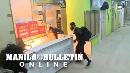 Proposed Hong Kong virus quarantine building firebombed during protest