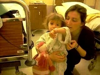 Lou-Ann avant l'opération