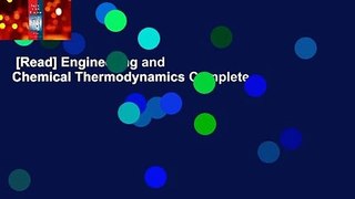 [Read] Engineering and Chemical Thermodynamics Complete