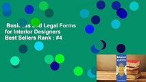 Business and Legal Forms for Interior Designers  Best Sellers Rank : #4